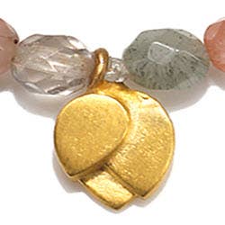 satya carnelian lotus bracelet