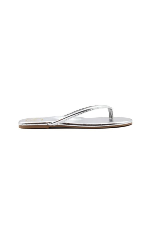 solei sea vivie sandal metallic silver