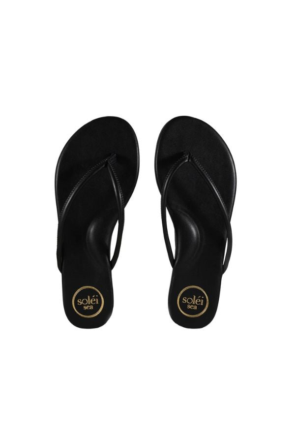 solei sea vivie sandal white  black
