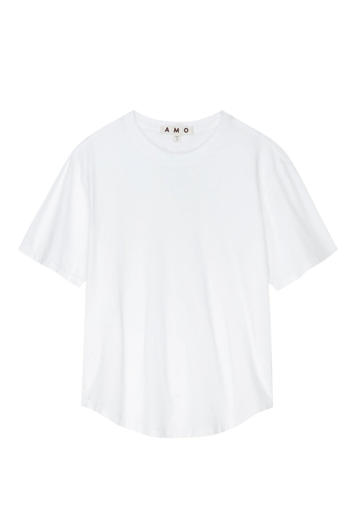 amo boy tee white