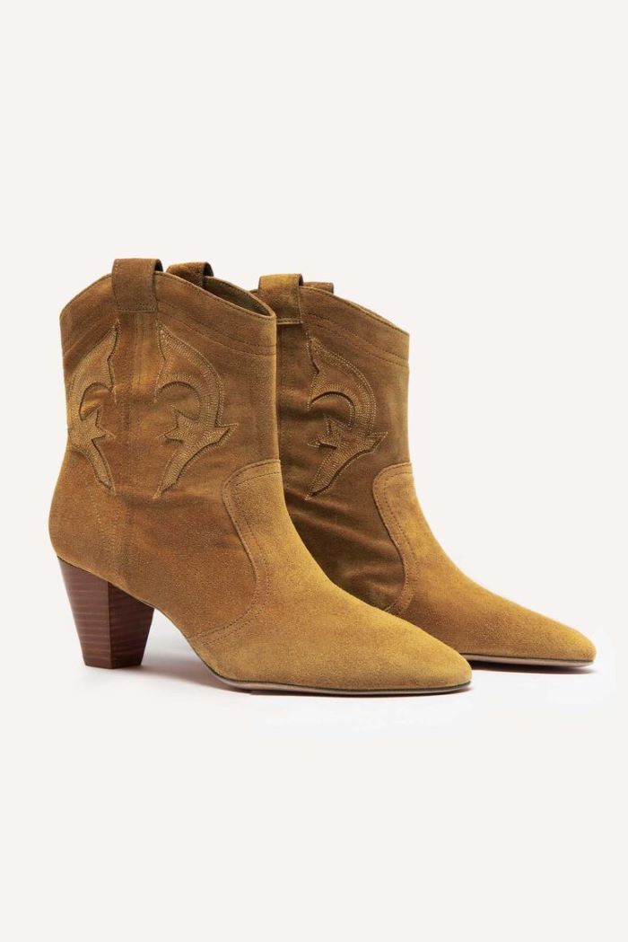ba&sh casey boot bronze