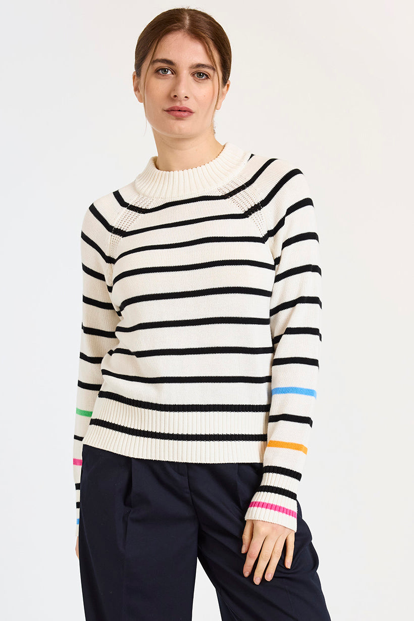 wispr by brodie liberty stripe crew