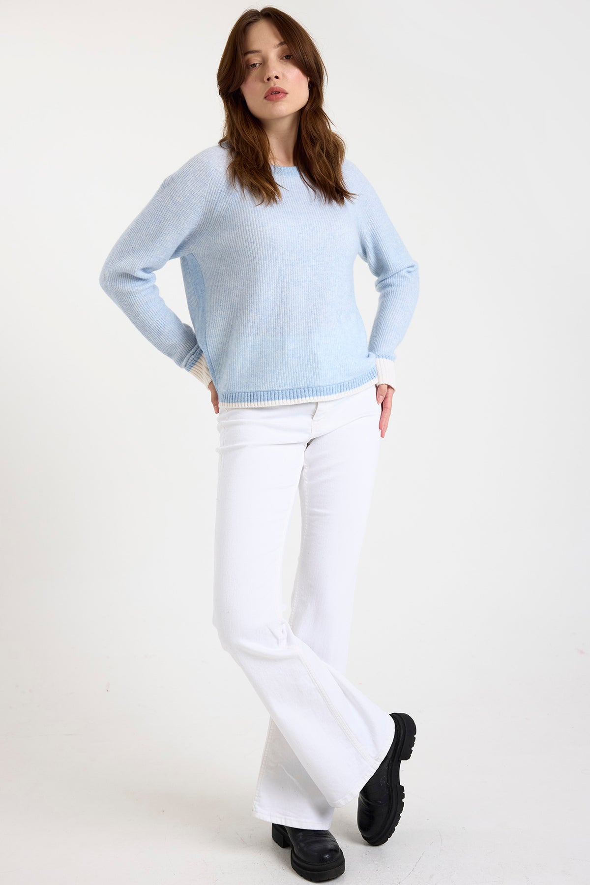 brodie irene crew blue mist