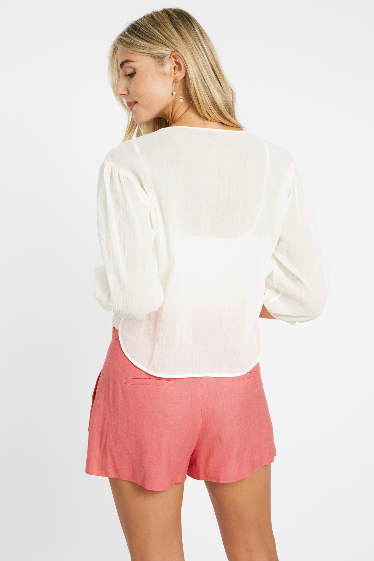 caballero esme top ivory