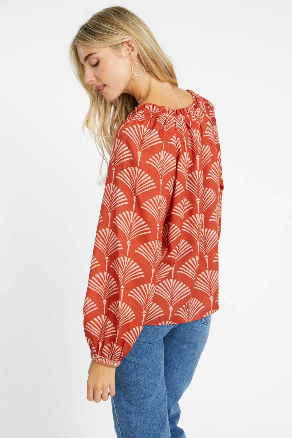 caballero miki top gingko breeze rust