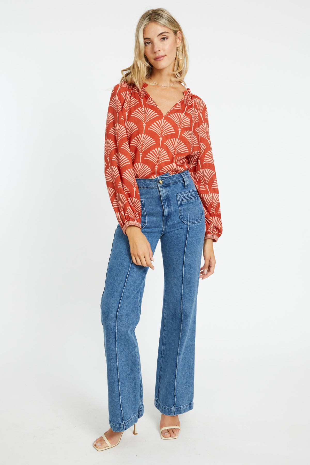 caballero miki top gingko breeze rust