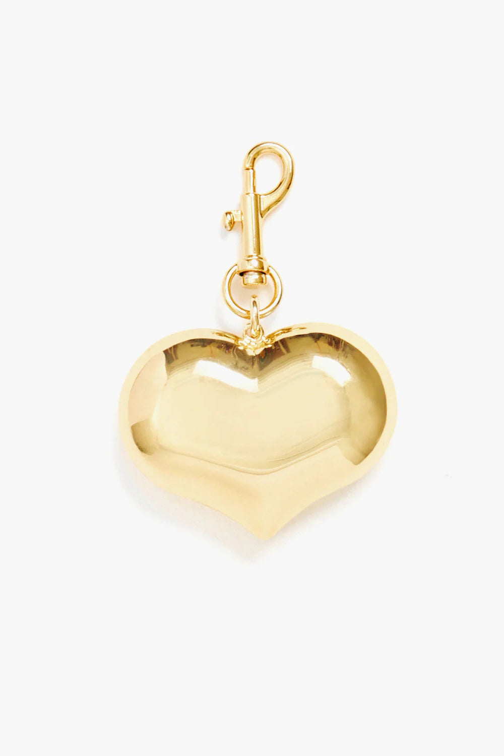 clare v. grande mylar heart fob gold