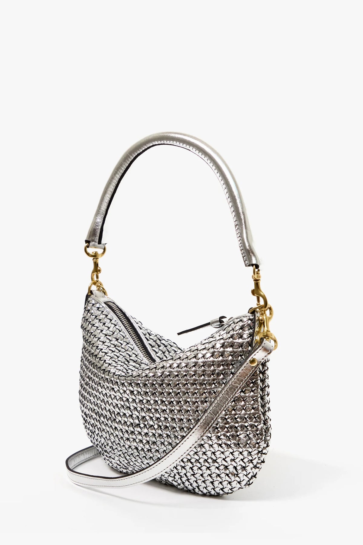 clare v. petit moyen silver woven etoile