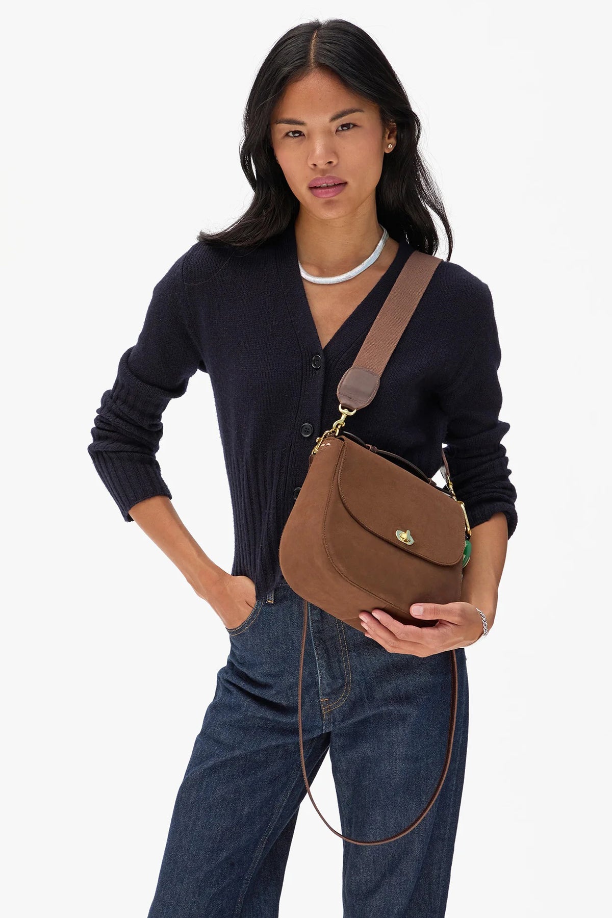 clare v. turnlock louis with top handle