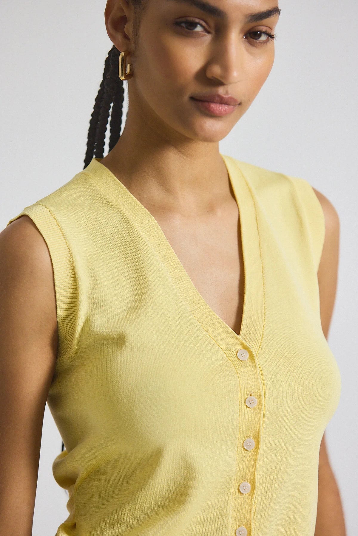 derek lam 10 crosby brit cardigan buttercup