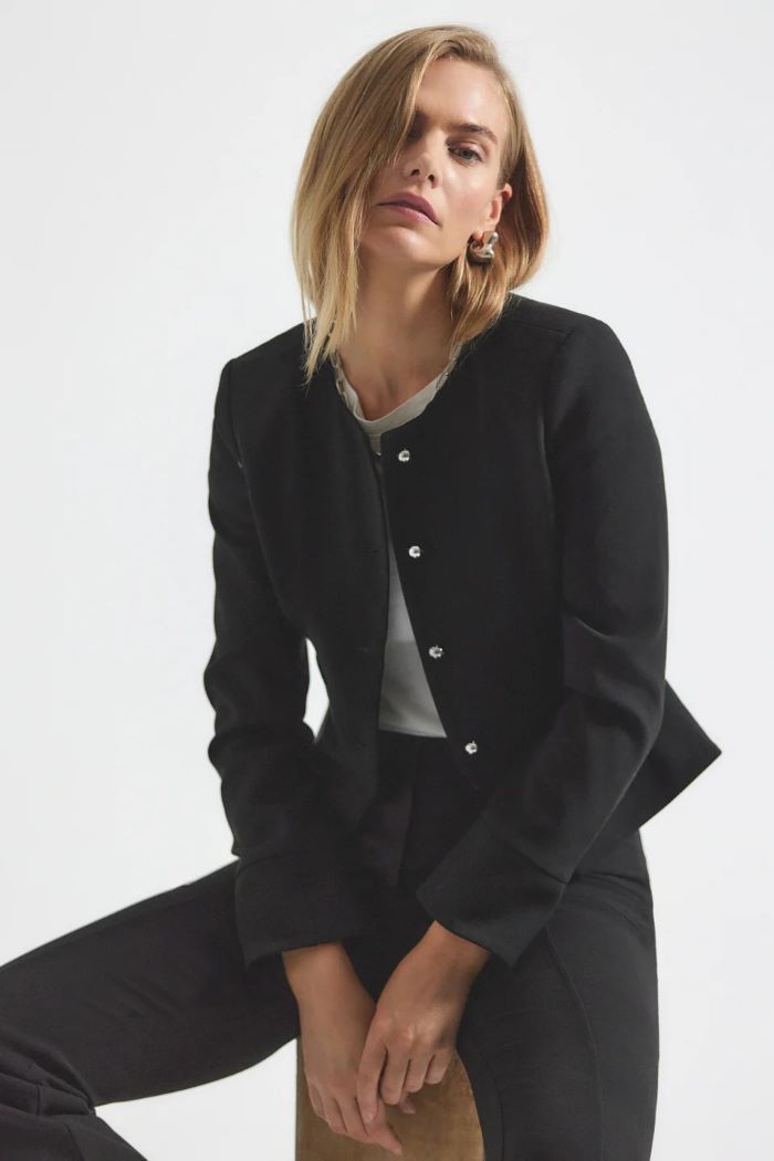 derek lam 10 crosby elizabeth jacket black