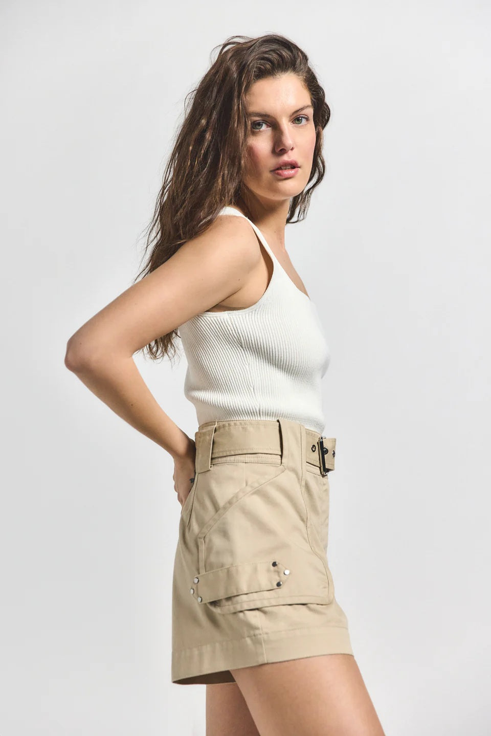 derek lam 10 crosby monterey short safari