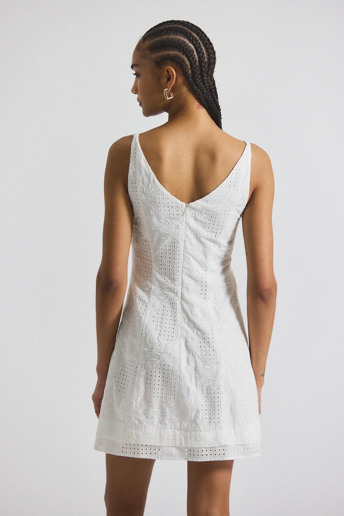 derek lam 10 crosby saige dress white