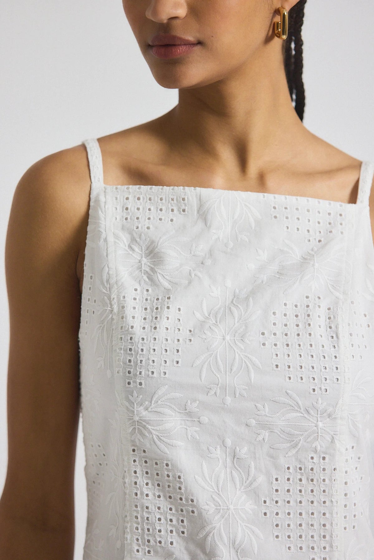derek lam 10 crosby saige dress white