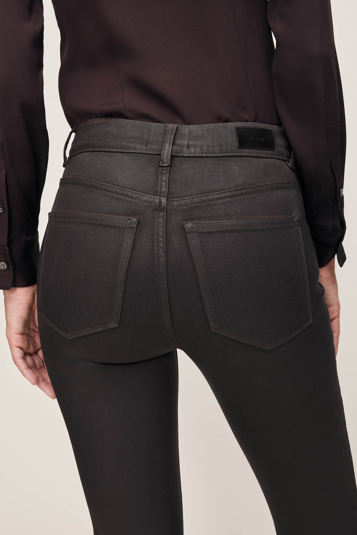 dl1961 bridget boot chocolate coated