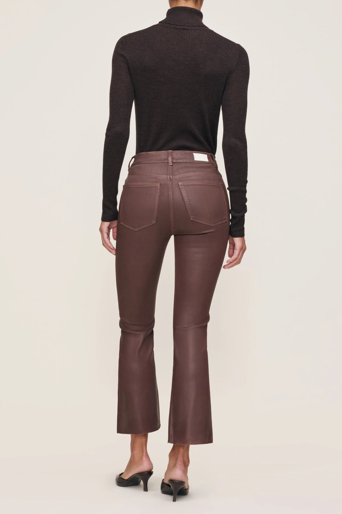 dl1961 bridget crop boot toffee coated