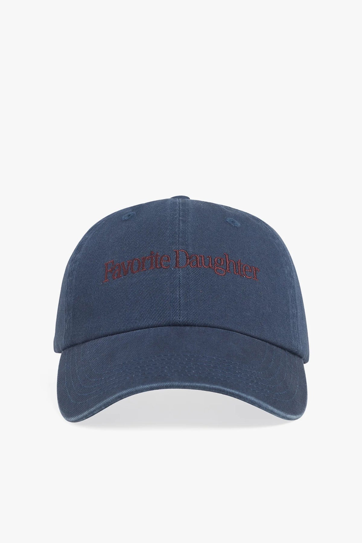 favorite daughter baseball hat classic logo navy burgundy