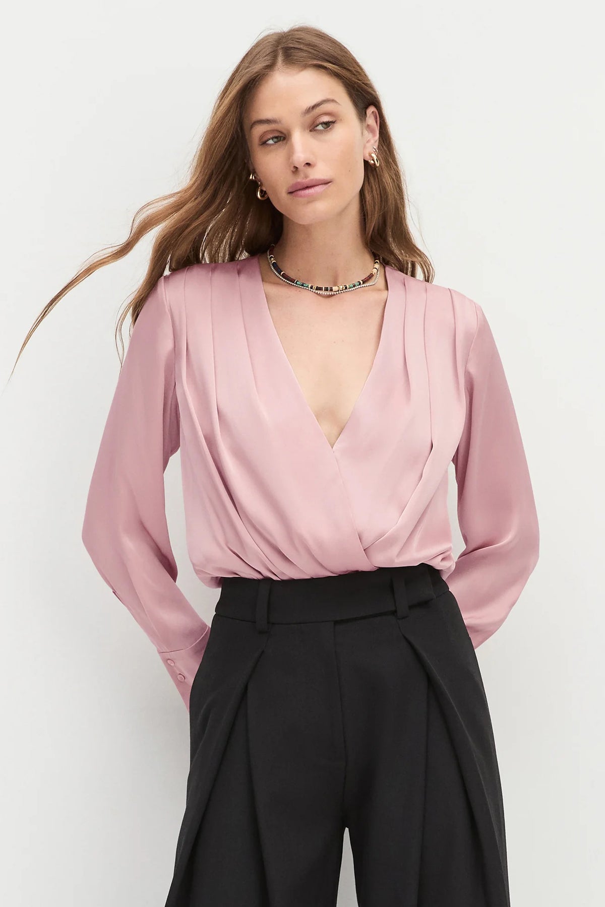 favorite daughter the date blouse whimsical rose