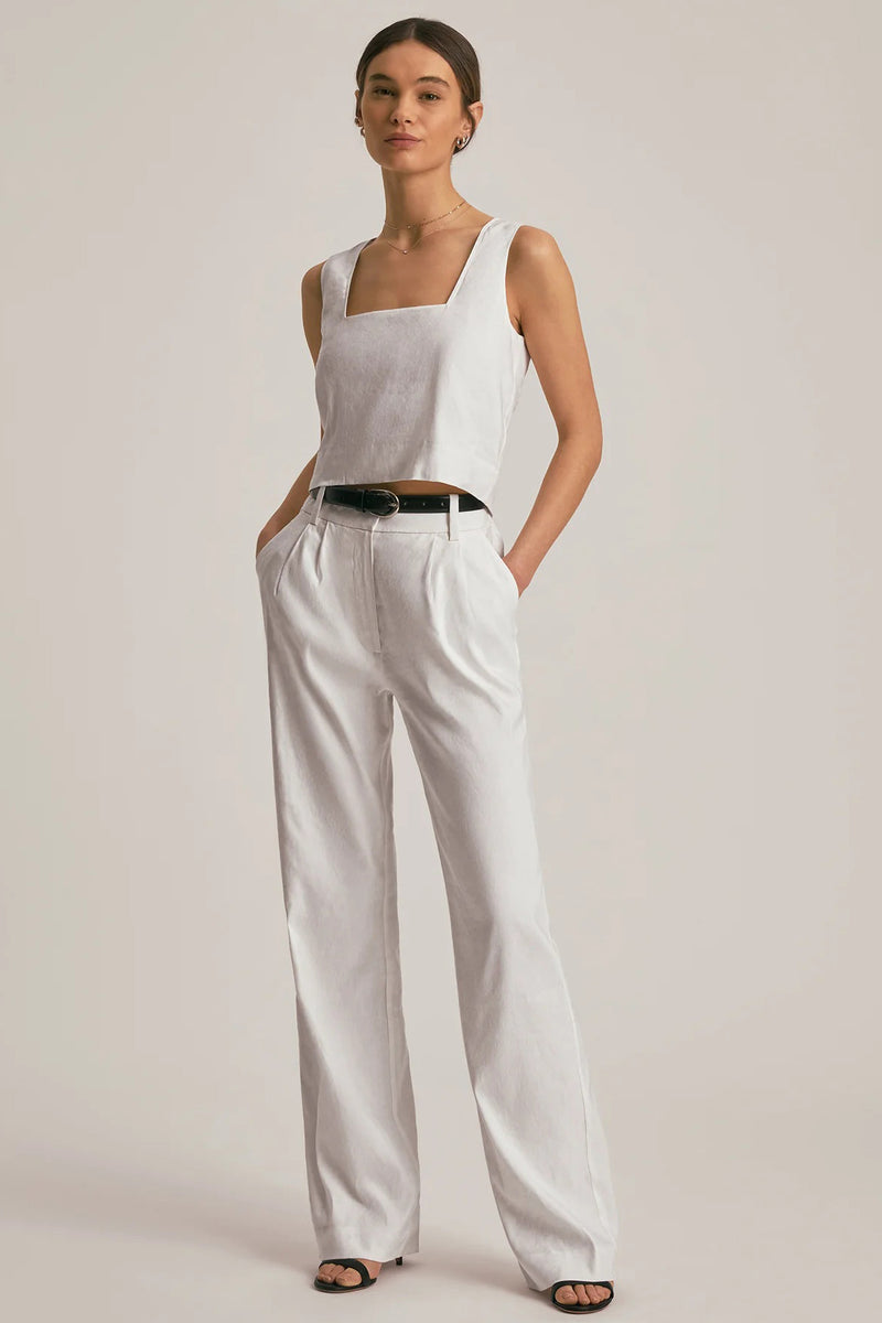 favorite daughter the abby top white