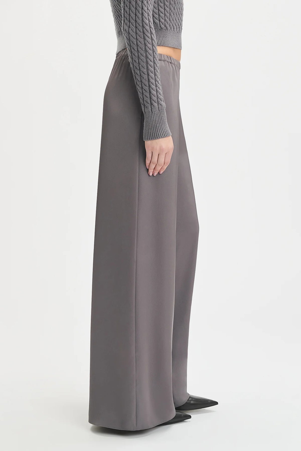 favorite daughter the effortless wide leg grey shadow