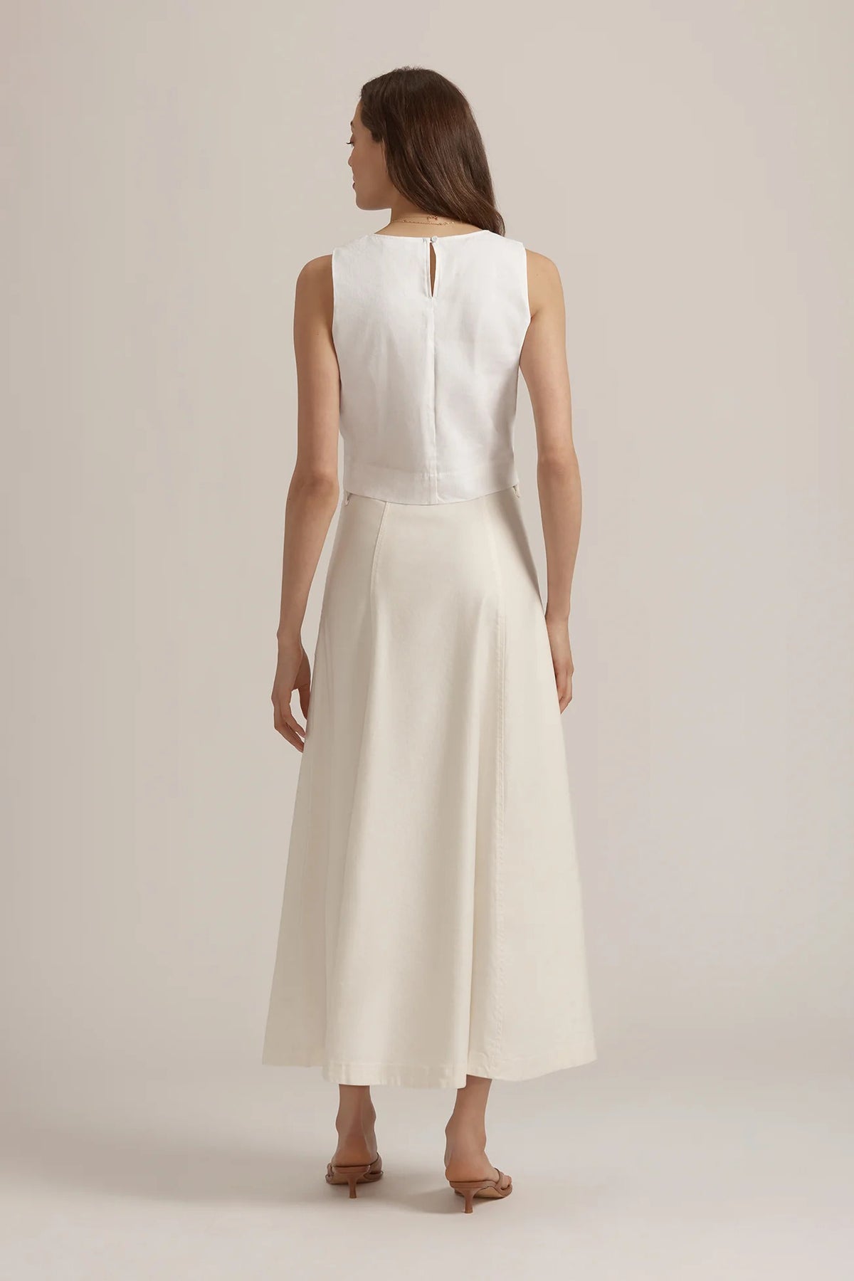 favorite daughter the lila skirt gardenia