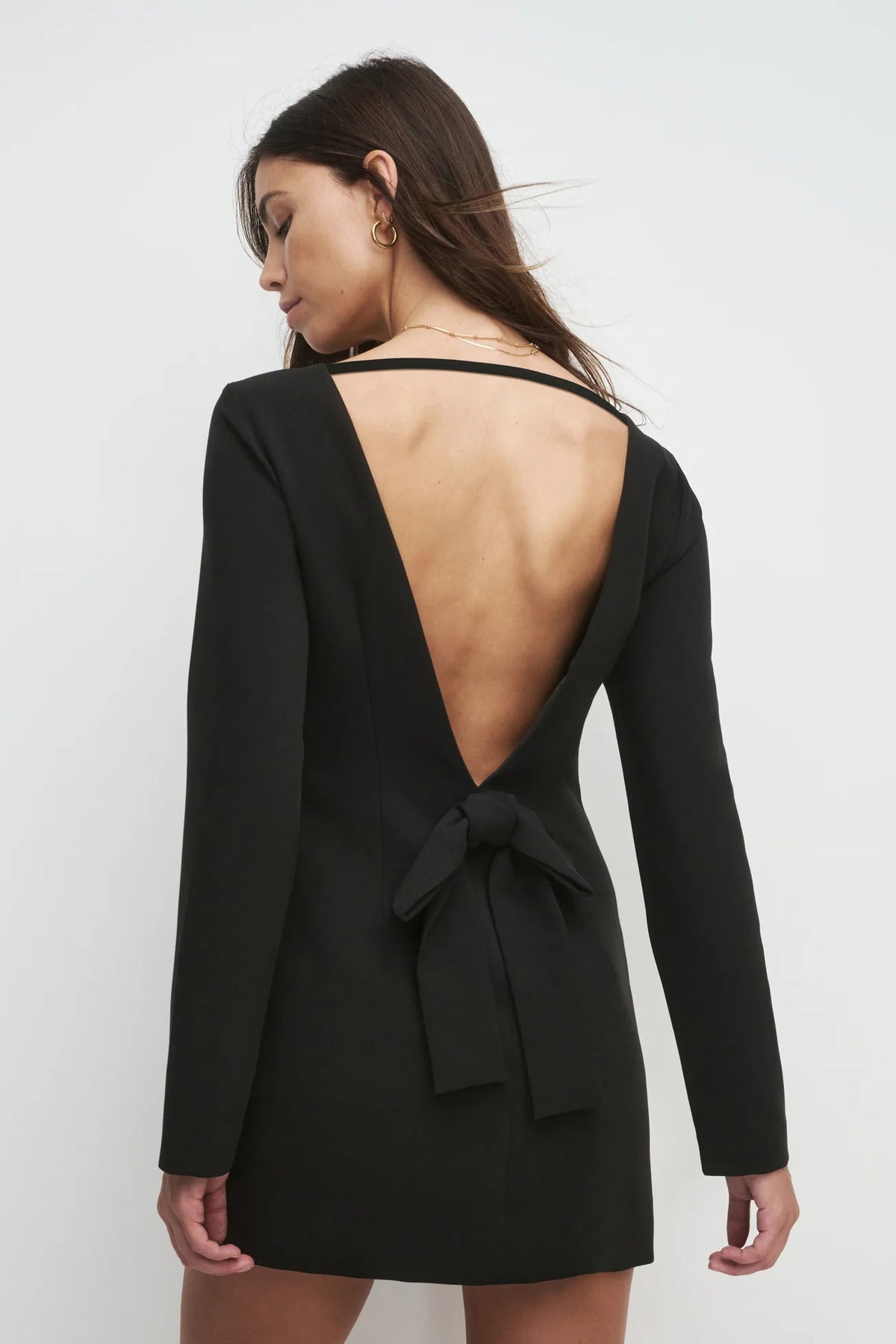 favorite daughter the long sleeve meet cute dress black