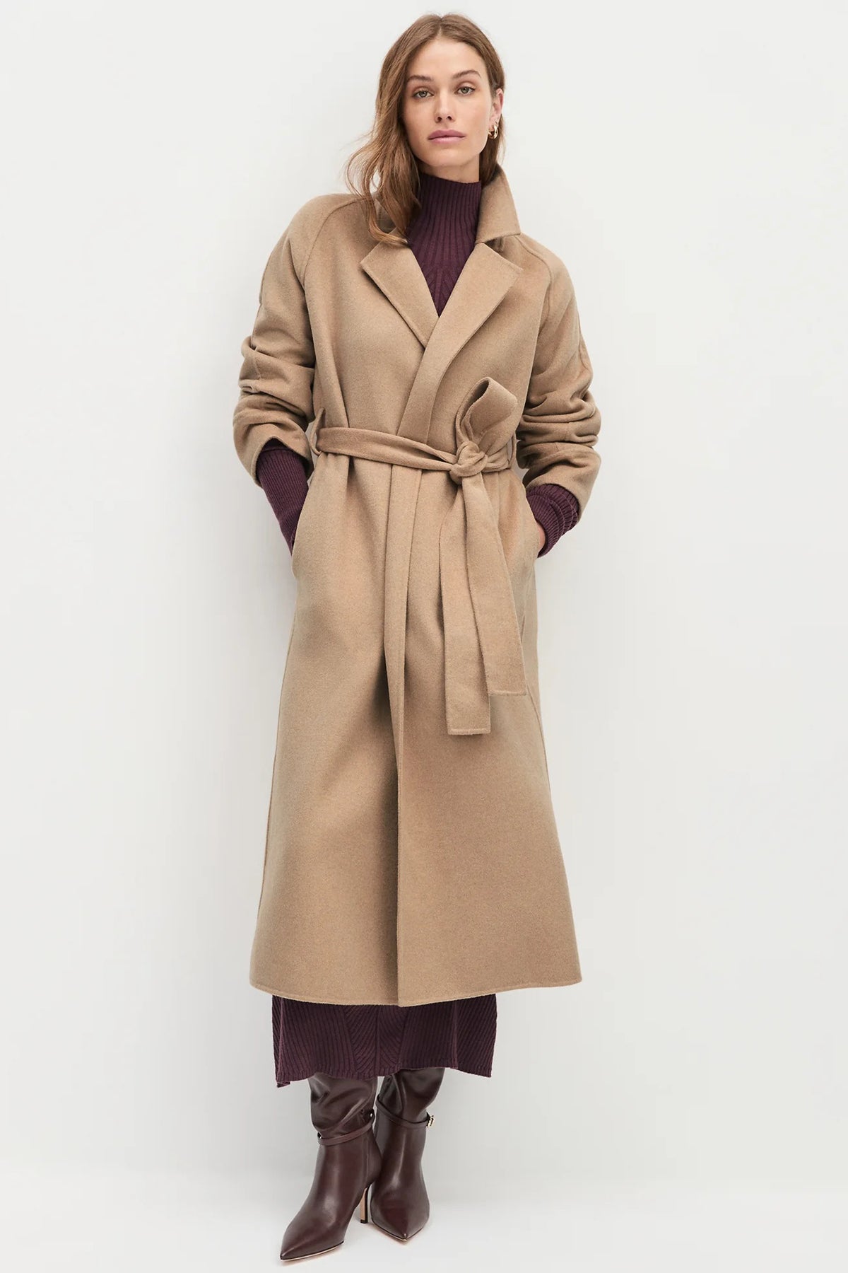 favorite daughter the paola coat camel