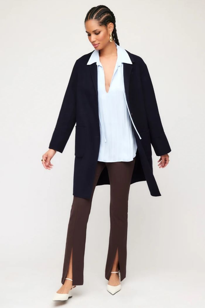 fifteen twenty harlow bootcut pants brown