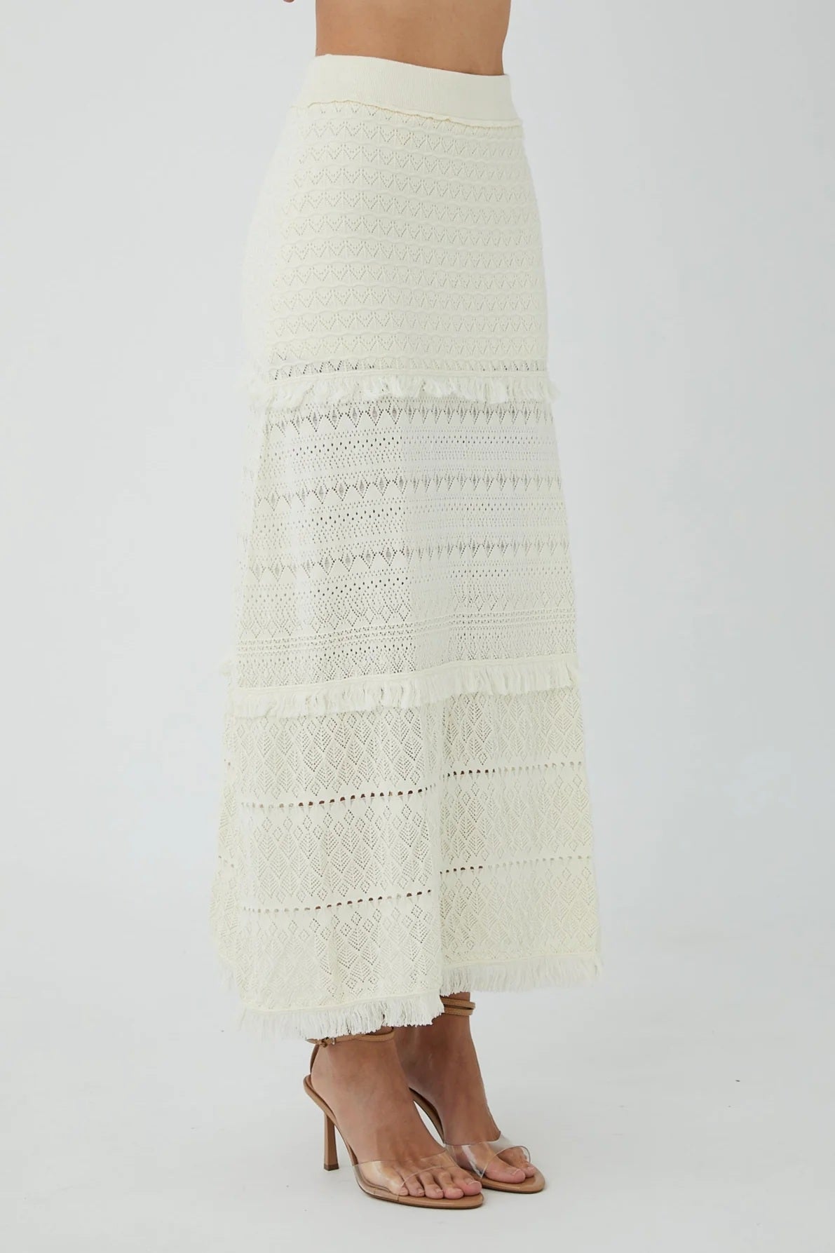 js71 mira skirt ecru