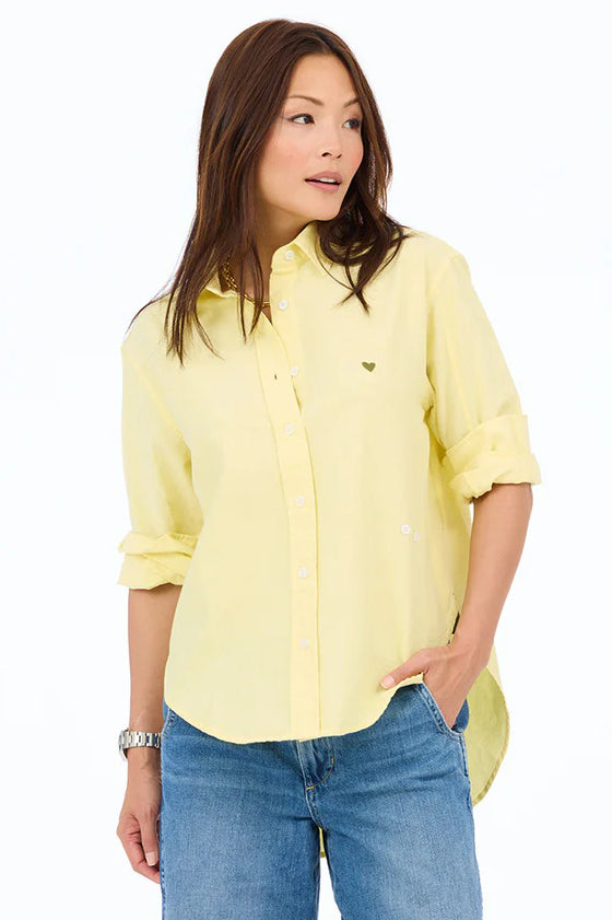 kerri rosenthal jack shirt oxford yellow