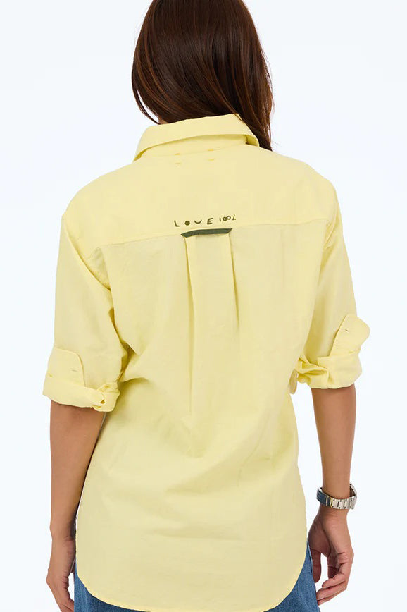 kerri rosenthal jack shirt oxford yellow