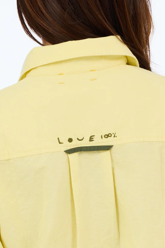 kerri rosenthal jack shirt oxford yellow