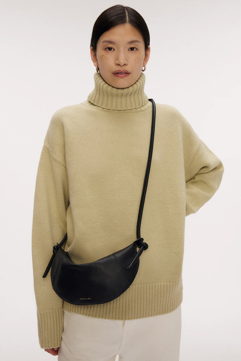 mansur gavriel mini fortuna crossbody black