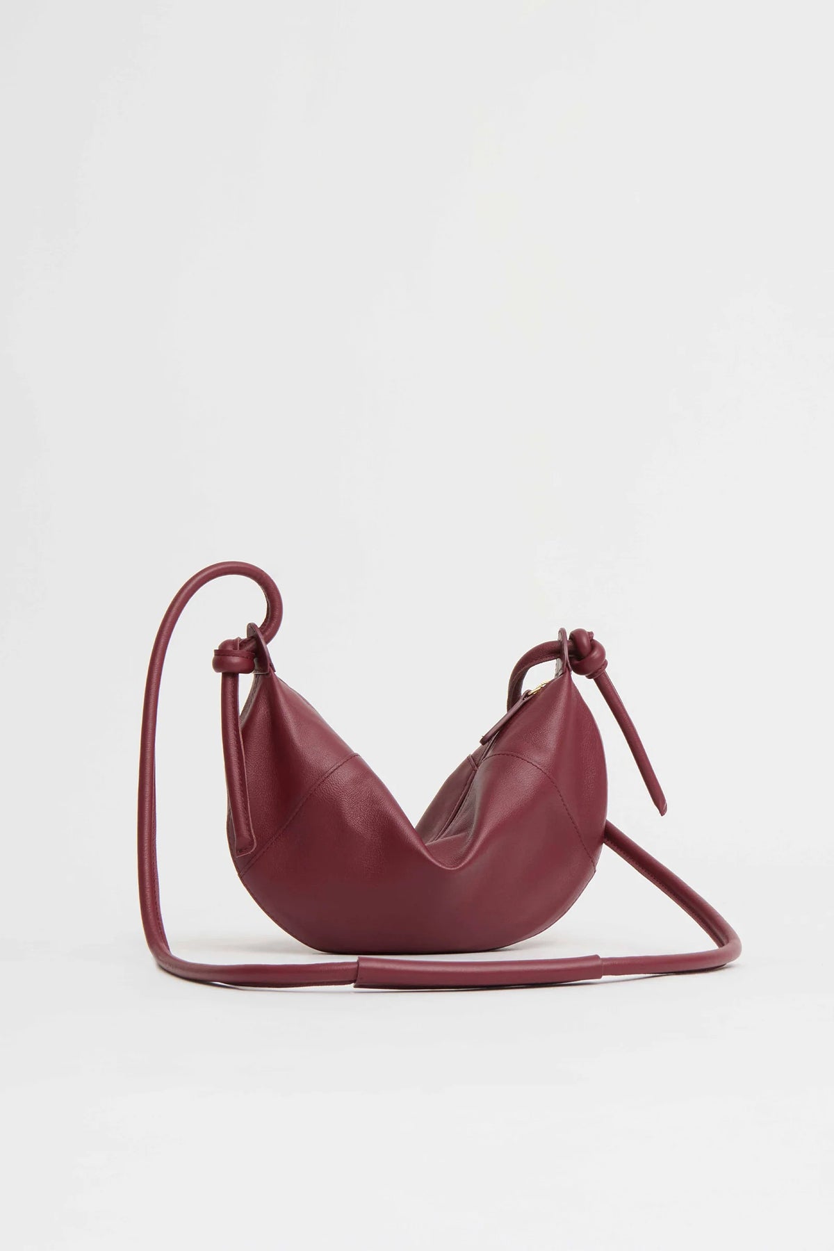 mansur gavriel mini fortuna crossbody oxblood