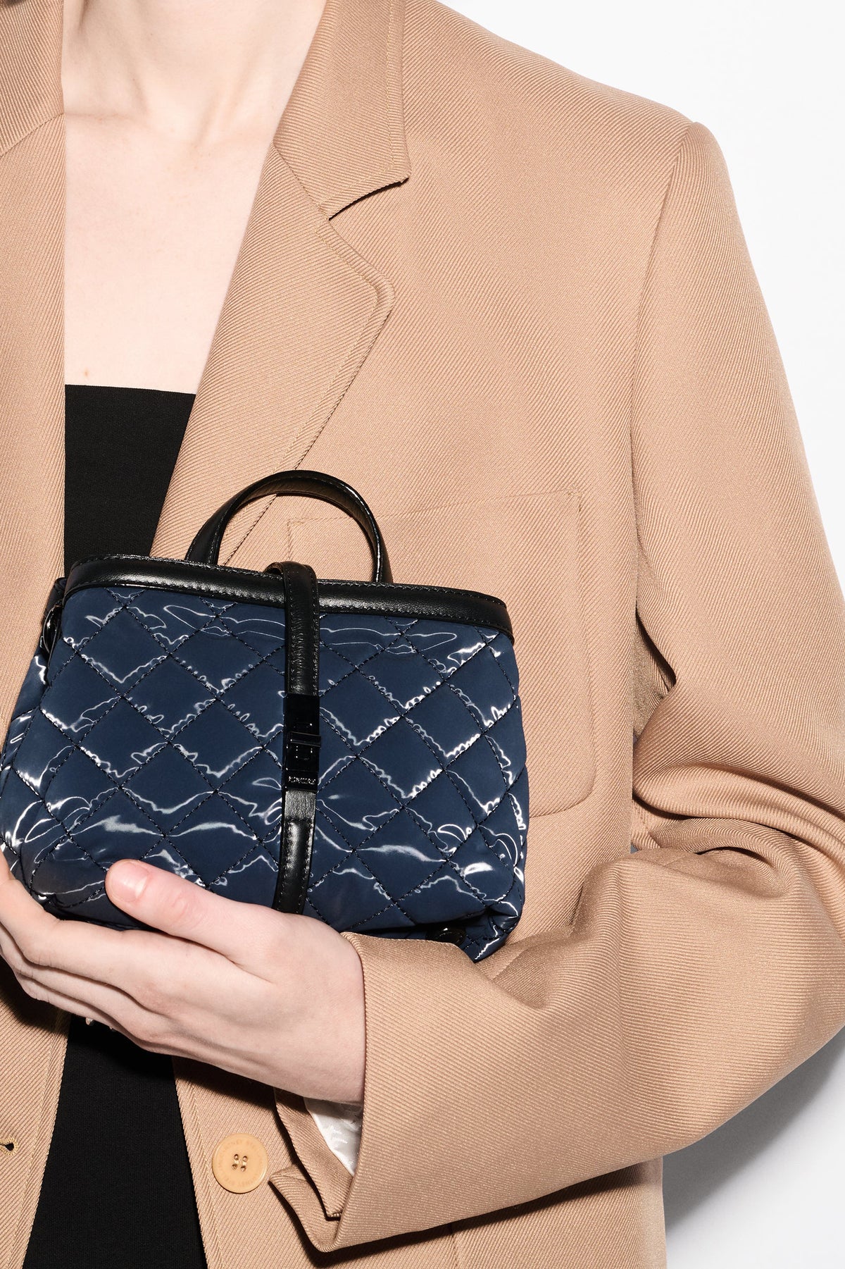 mz wallace ink liquid mini astor top handle