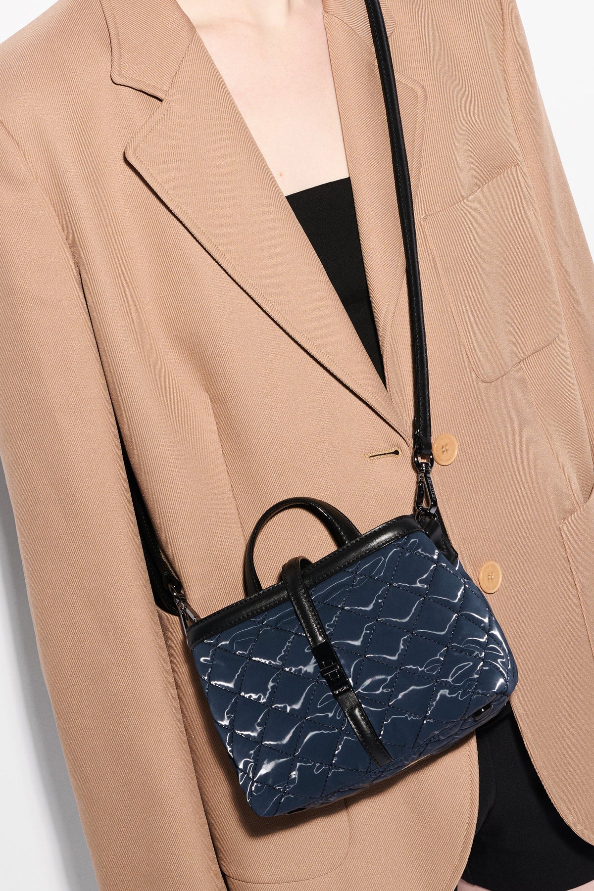 mz wallace ink liquid mini astor top handle