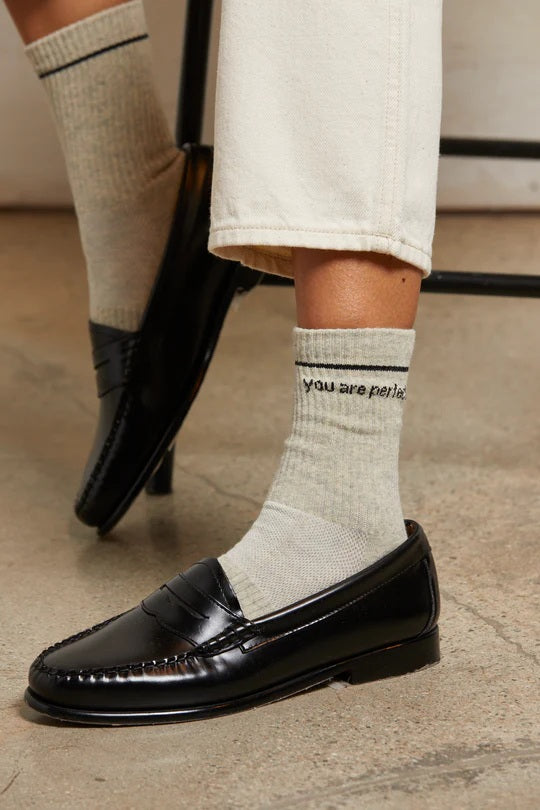 perfectwhitetee you are perfect socks