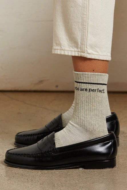 perfectwhitetee you are perfect socks