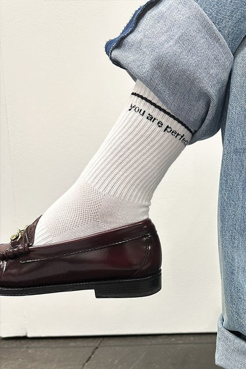 perfectwhitetee you are perfect socks