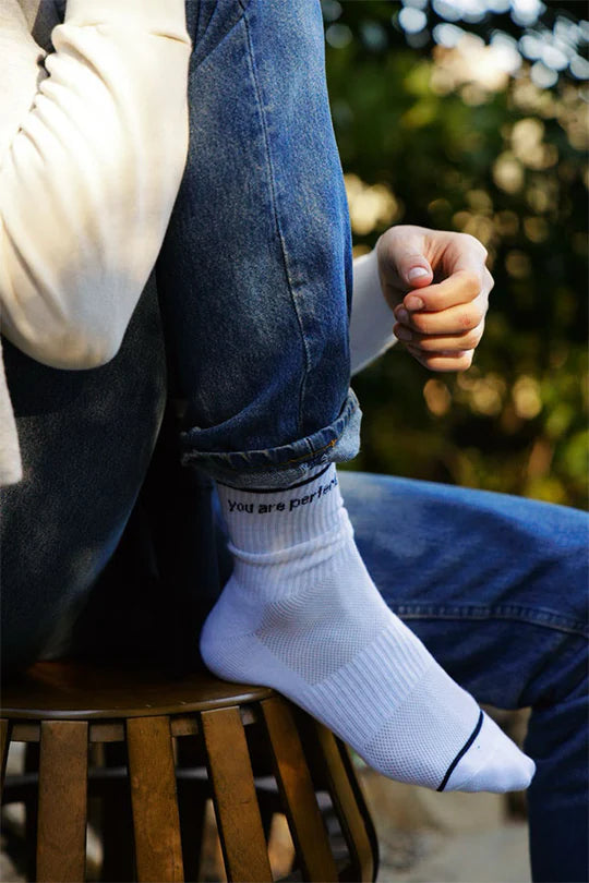 perfectwhitetee you are perfect socks