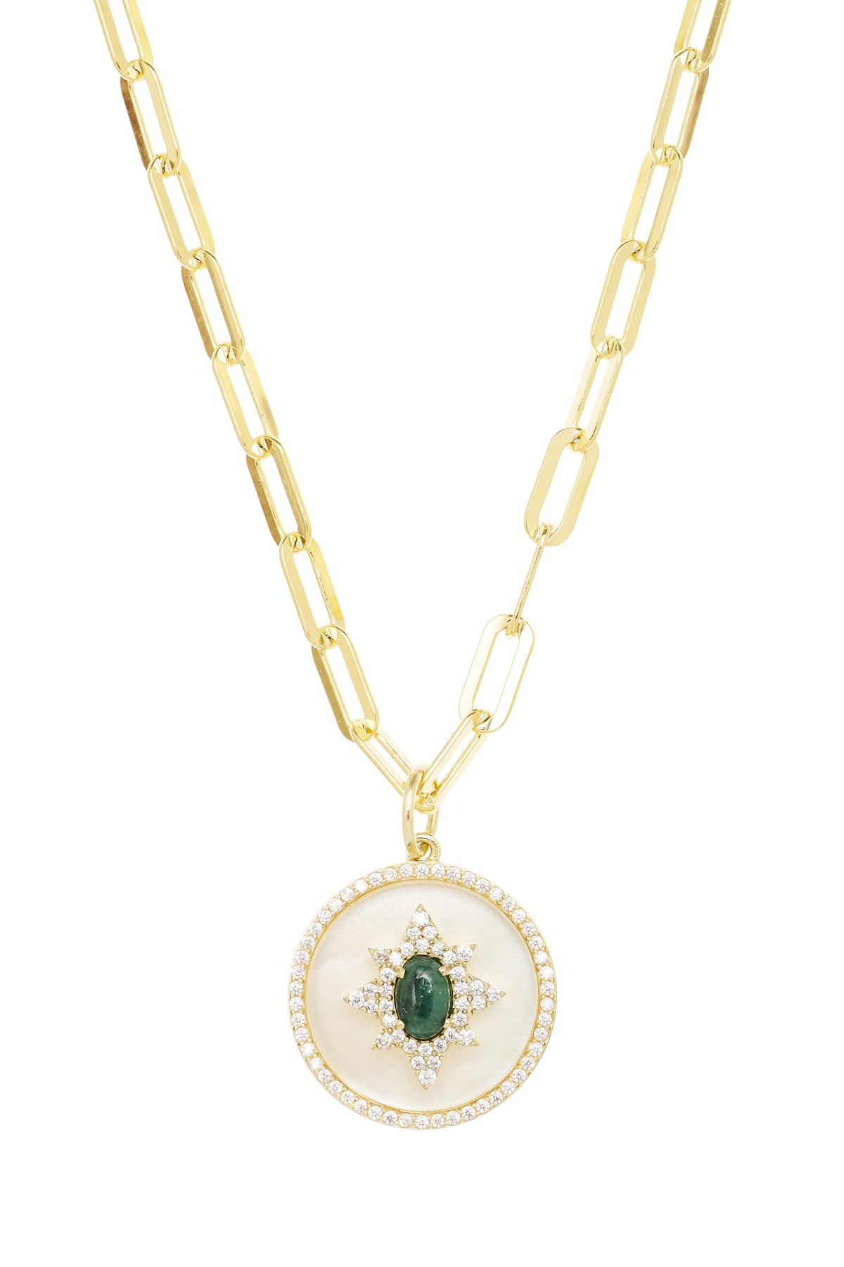 rachel reinhardt mother of pearl flower pendant necklace