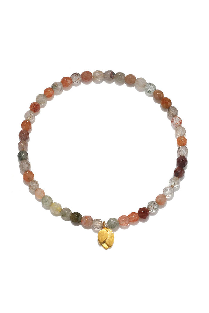 satya carnelian lotus bracelet