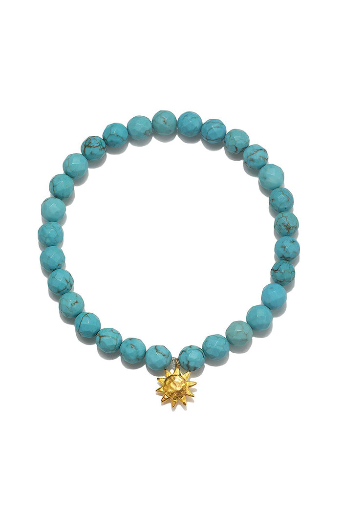 satya turquoise sun bracelet