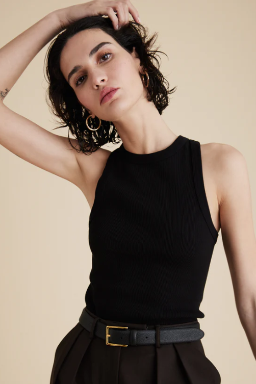 soldout.nyc the not so basic tank black