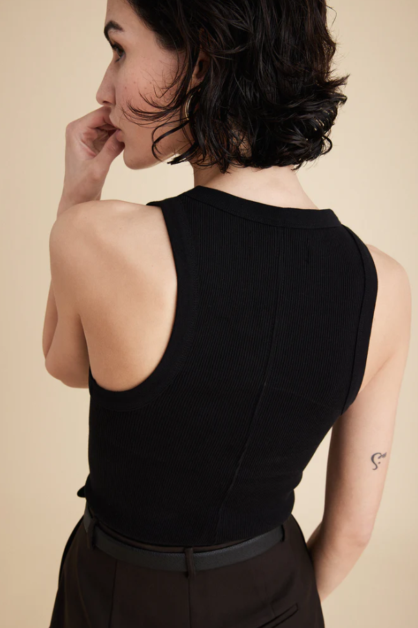 soldout.nyc the not so basic tank black