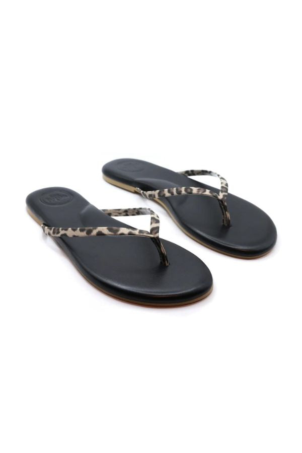 solei sea indie sandal black leopard