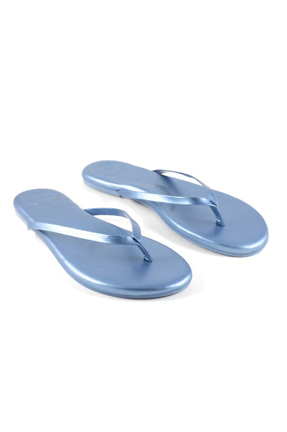 solei sea indie sandal metallic denim