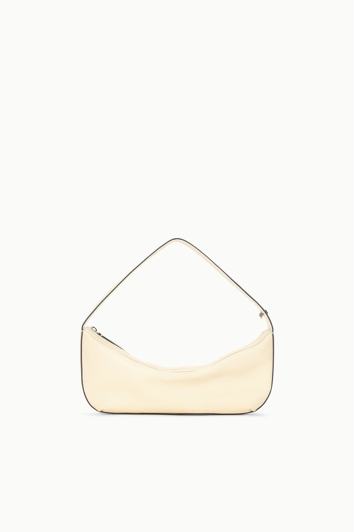 staud demy shoulder bag cream