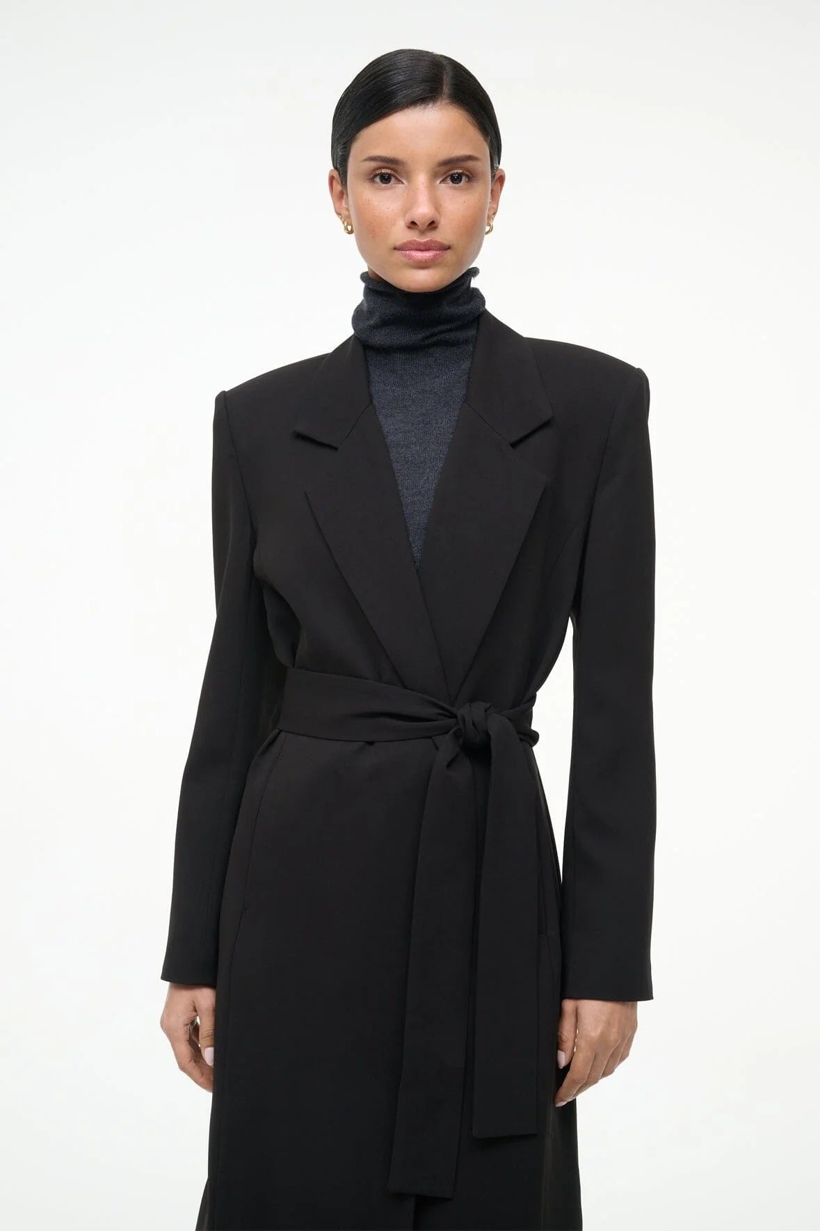 staud jolene jacket black