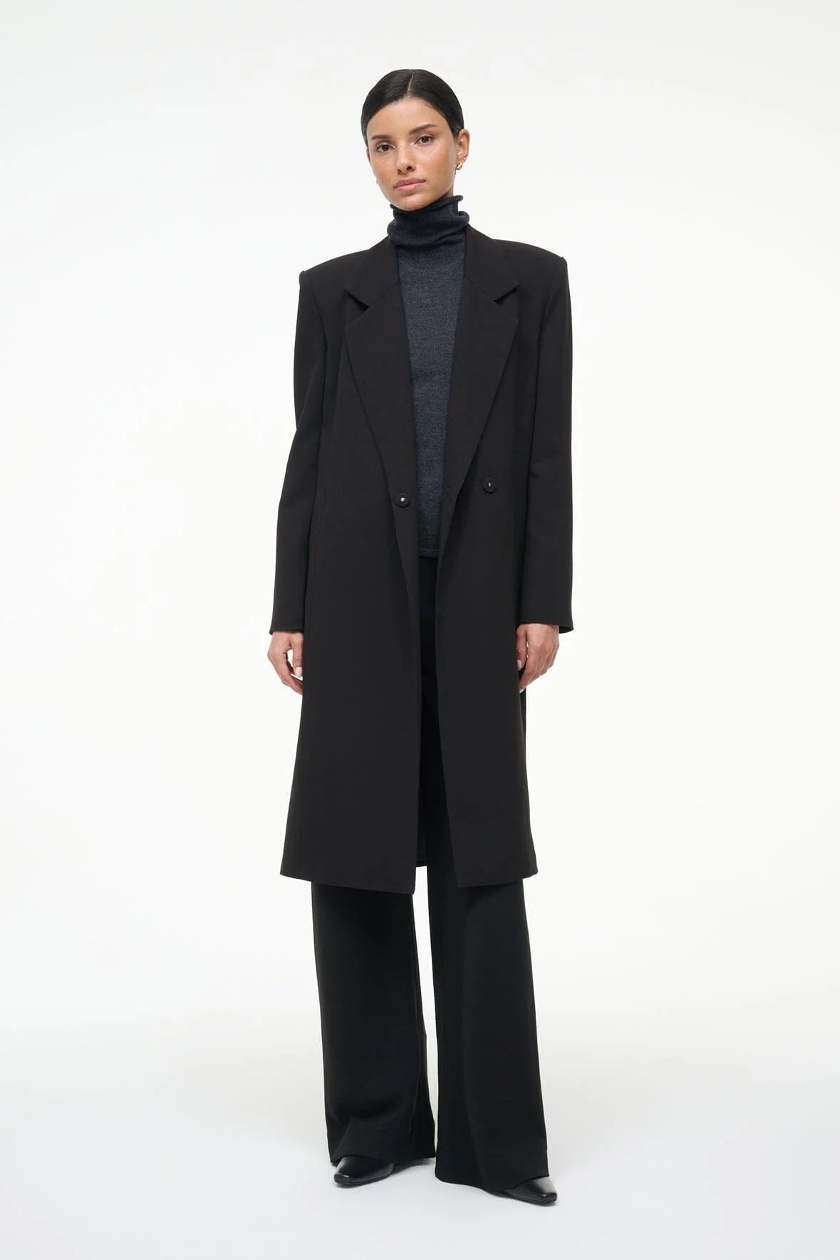 staud jolene jacket black